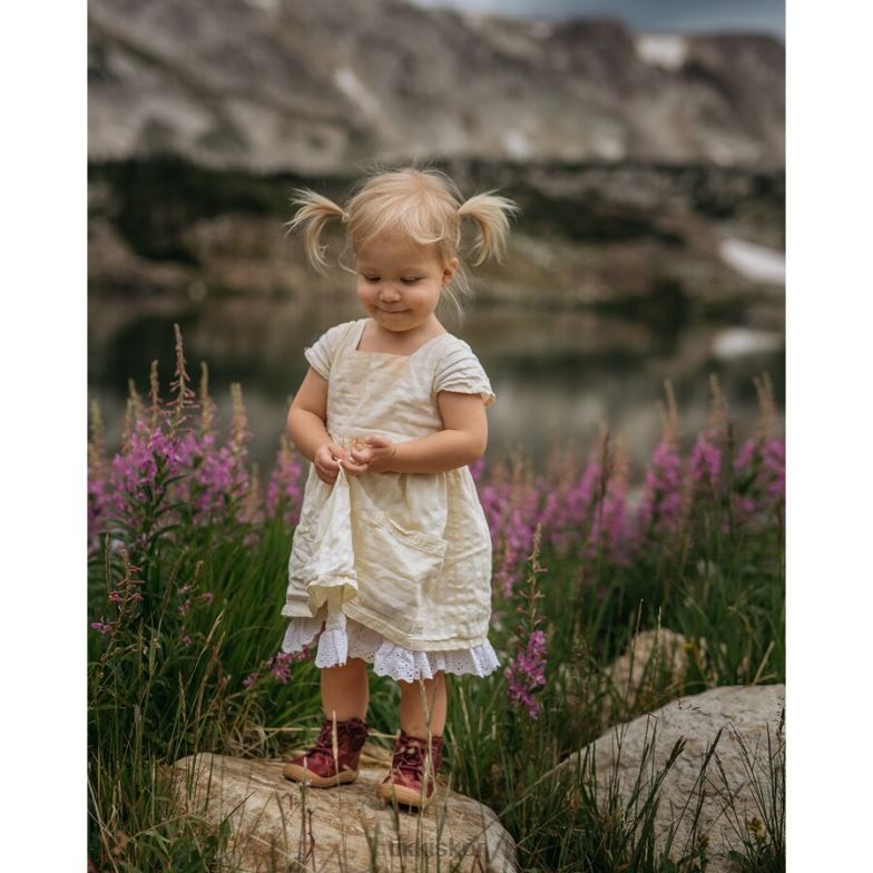 barn barfota stövlar skalbagge Tikki Skodon F60FX194 körsbär