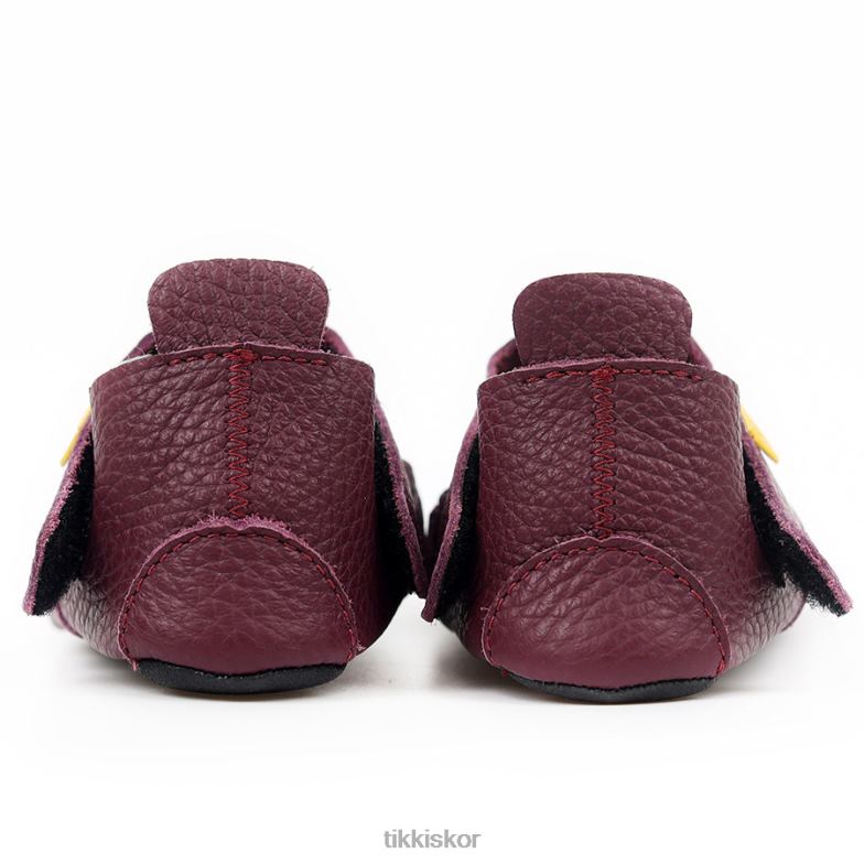 barn ziggy v2 läder Tikki Skodon F60FX21 plommon