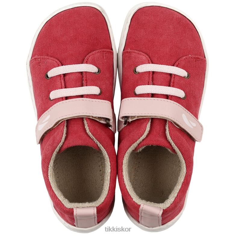 vuxna vegan skor harlekin Tikki Skodon F60FX154 scharlakansrött